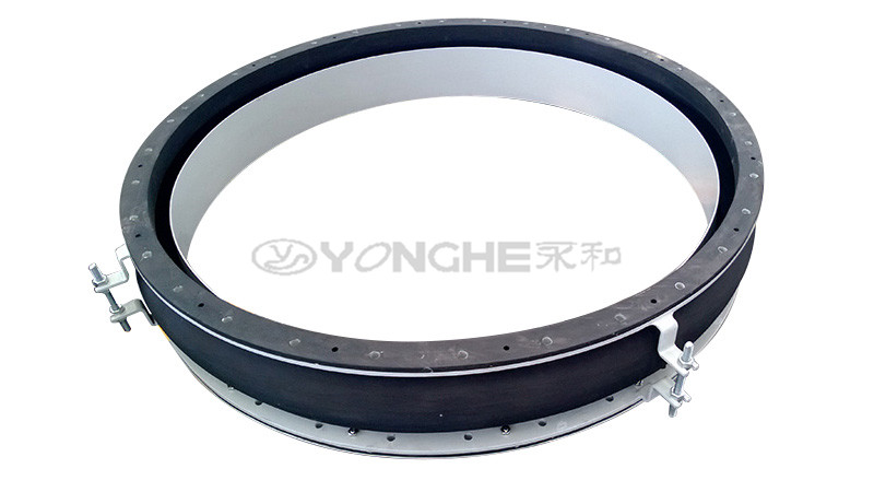 Gas tire cover ventilation expansion joint - round