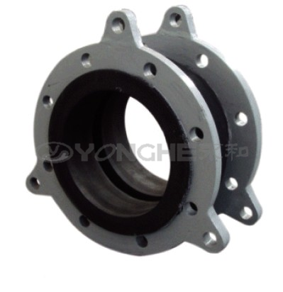 Half a sealing rubber expansion joint