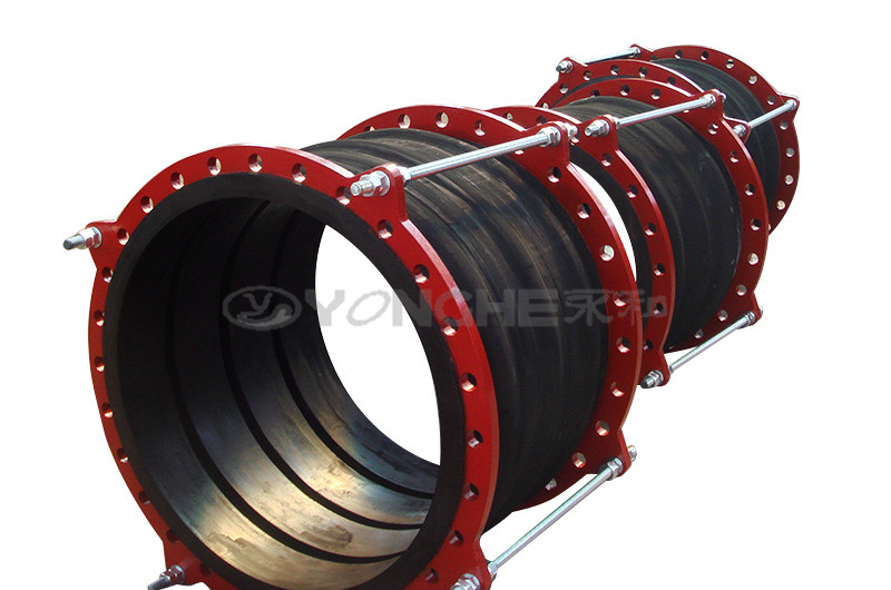3 half seal corrugated rubber expansion joint